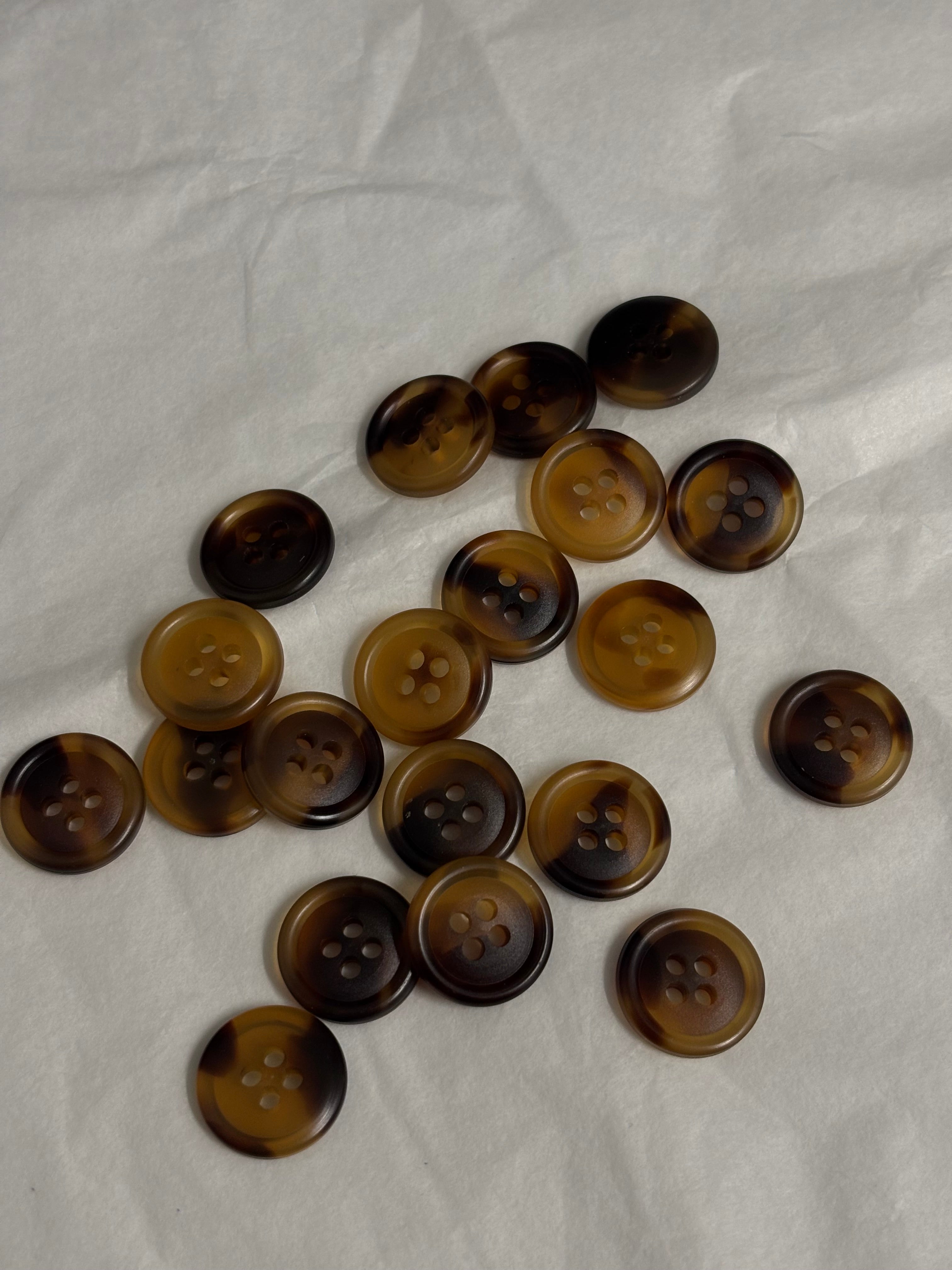 Casein tölur - tvær stærðir