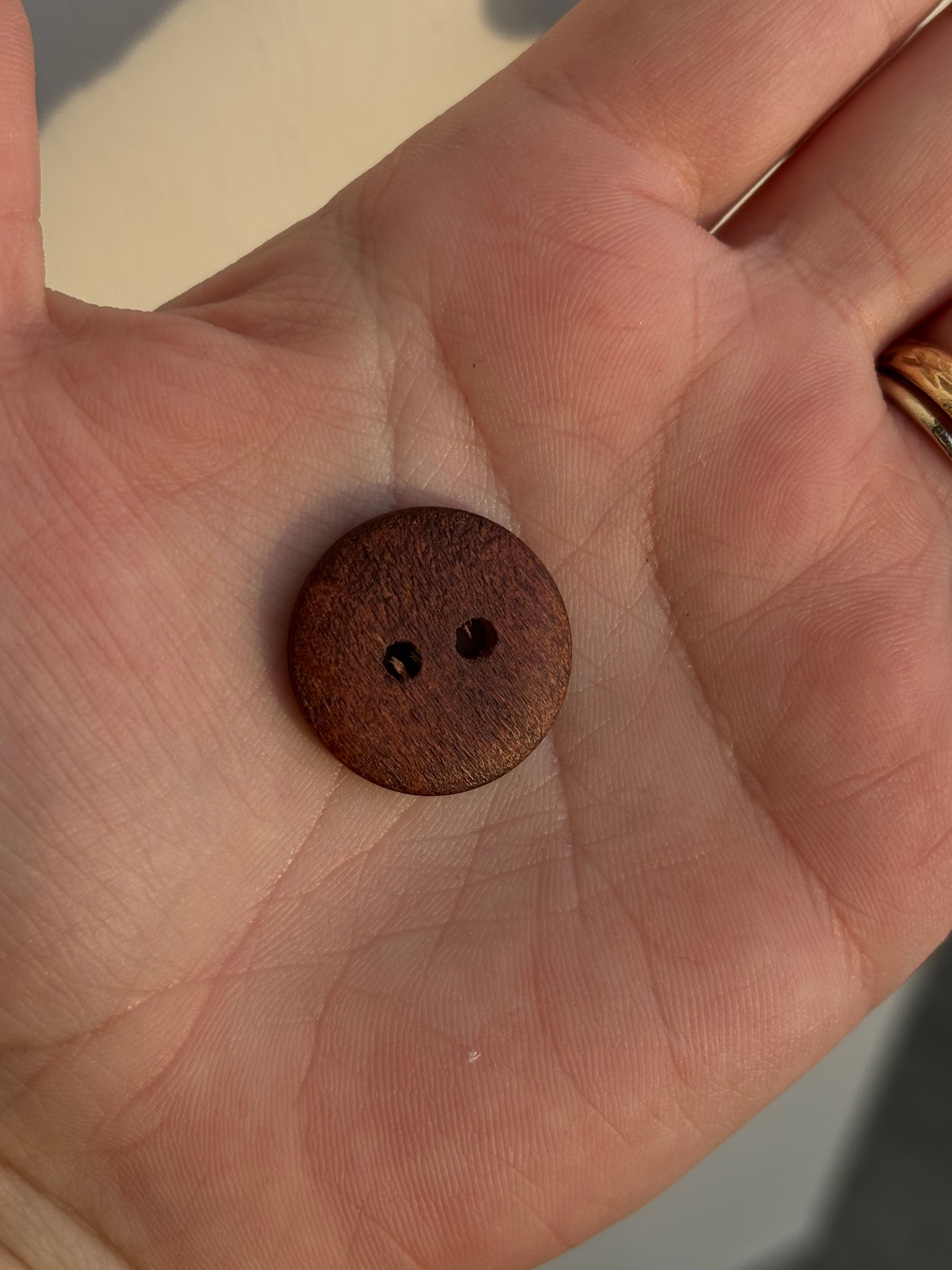 Dökkar viðartölur - tvær stærðir