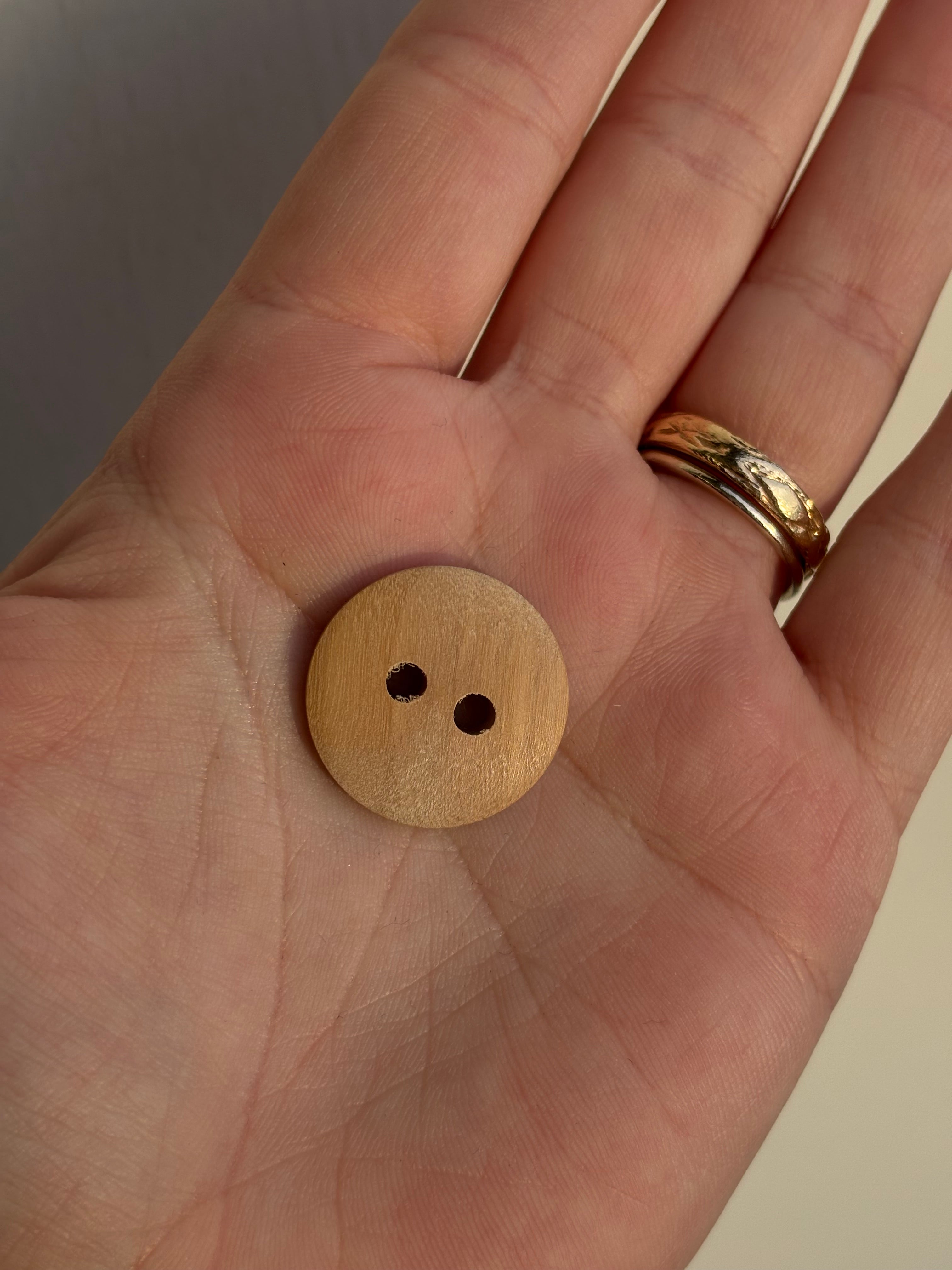 Ljósar viðartölur - tvær stærðir