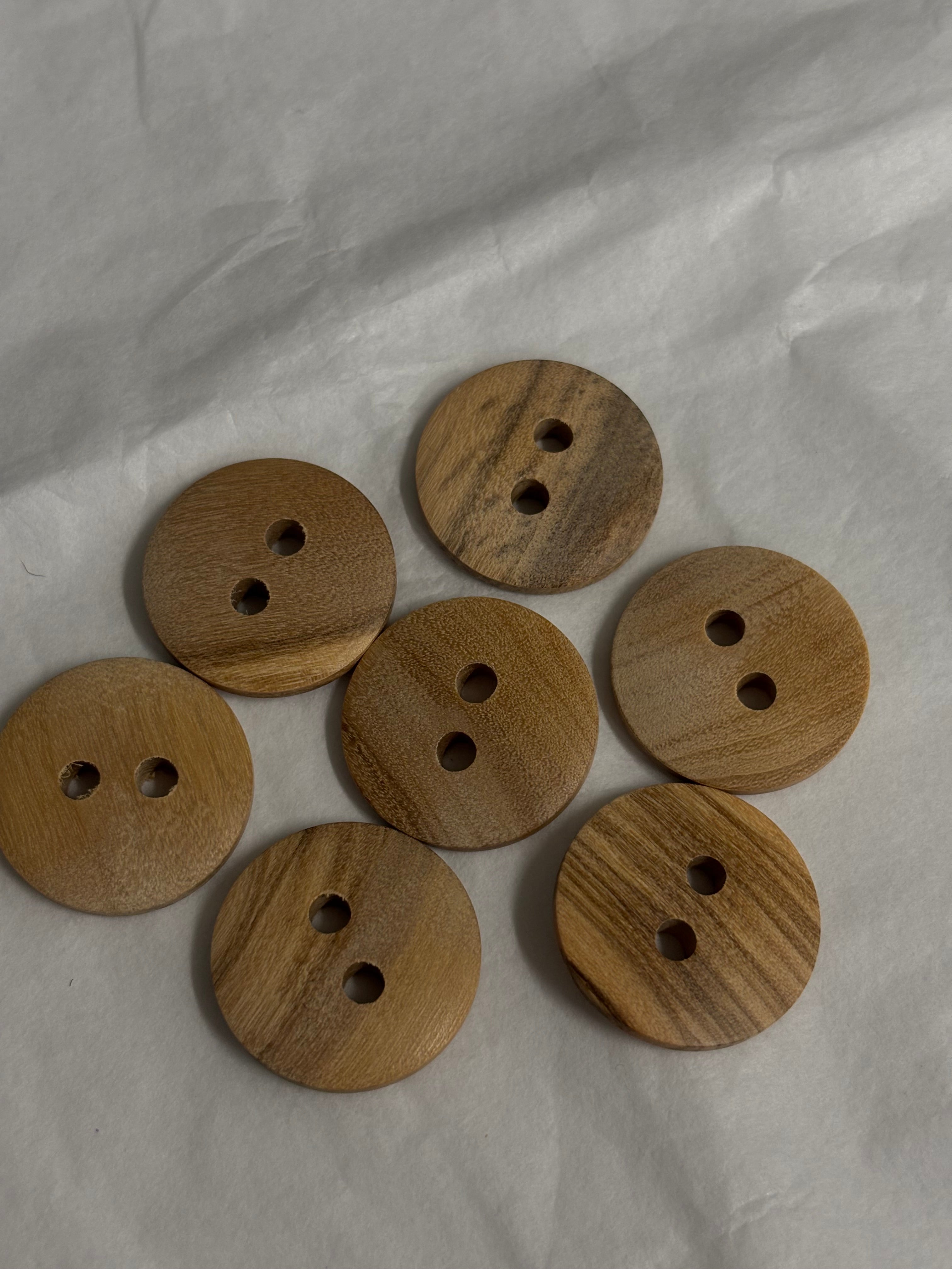 Ljósar viðartölur - tvær stærðir