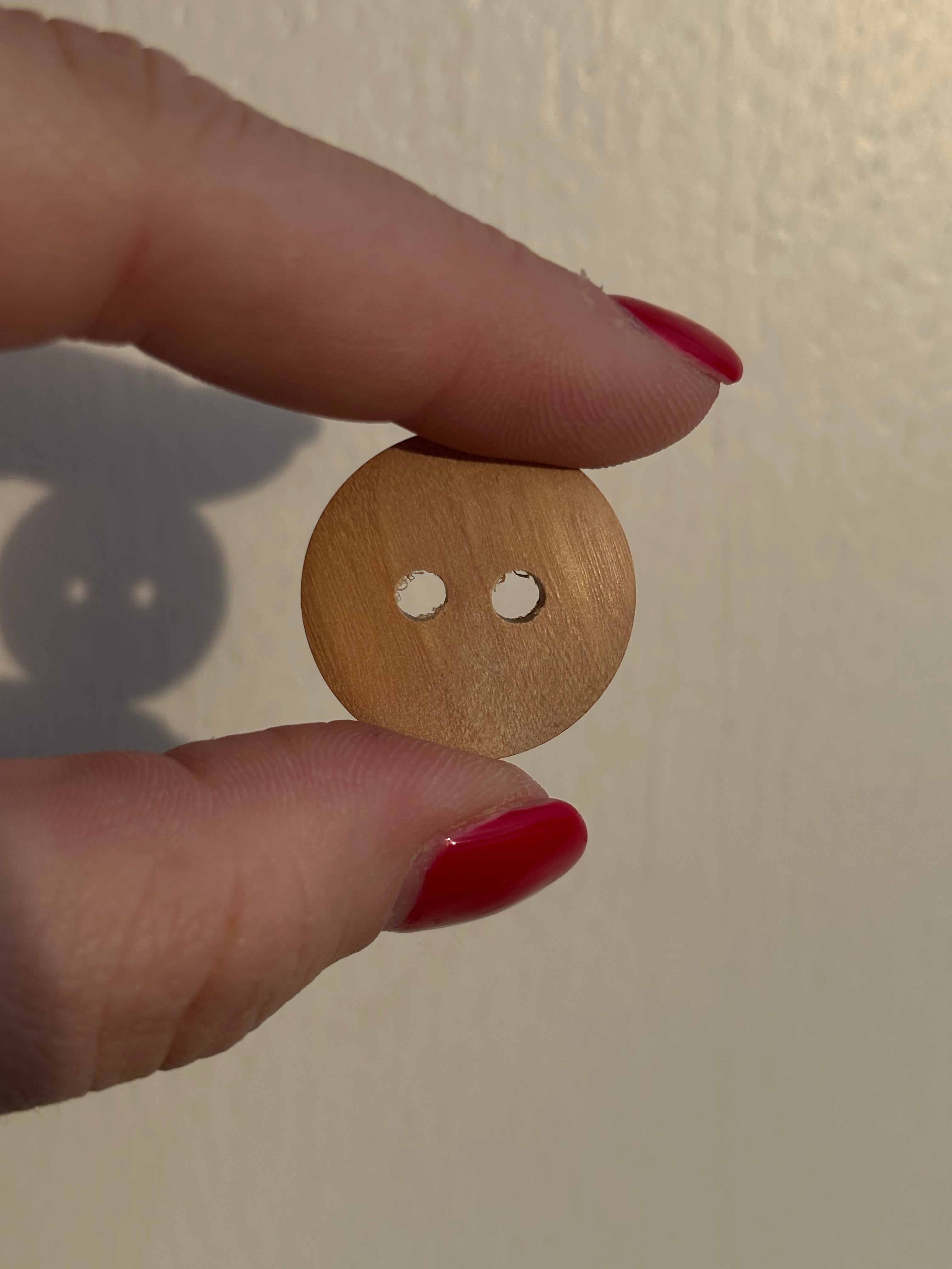 Ljósar viðartölur - tvær stærðir