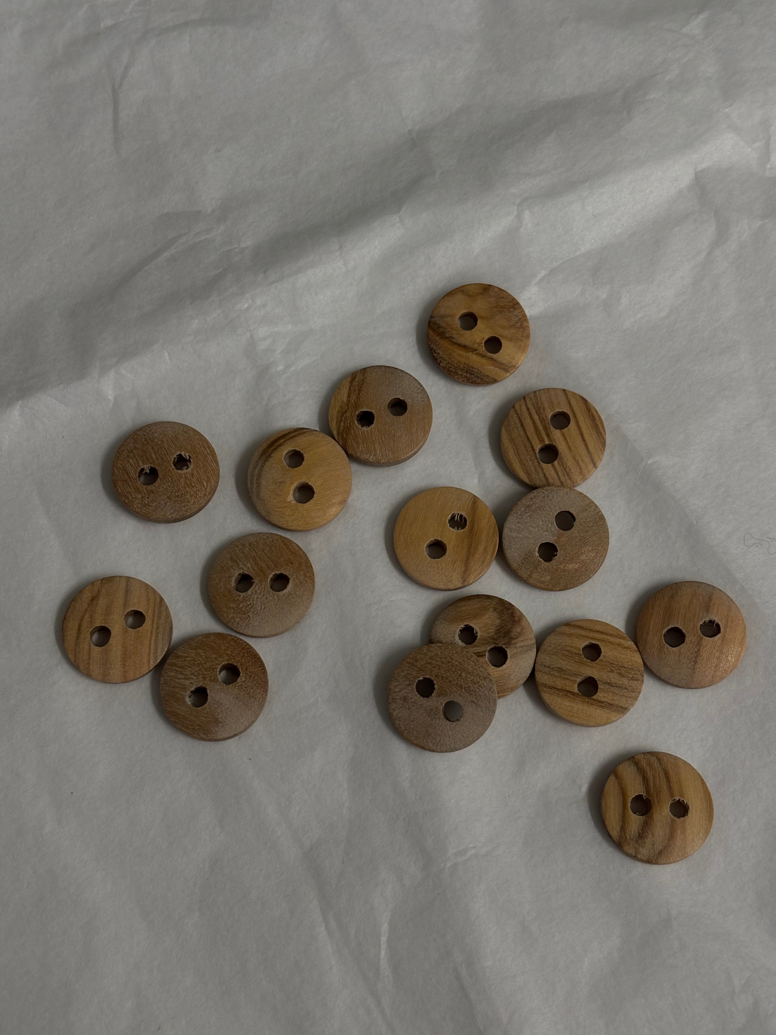 Ljósar viðartölur - tvær stærðir