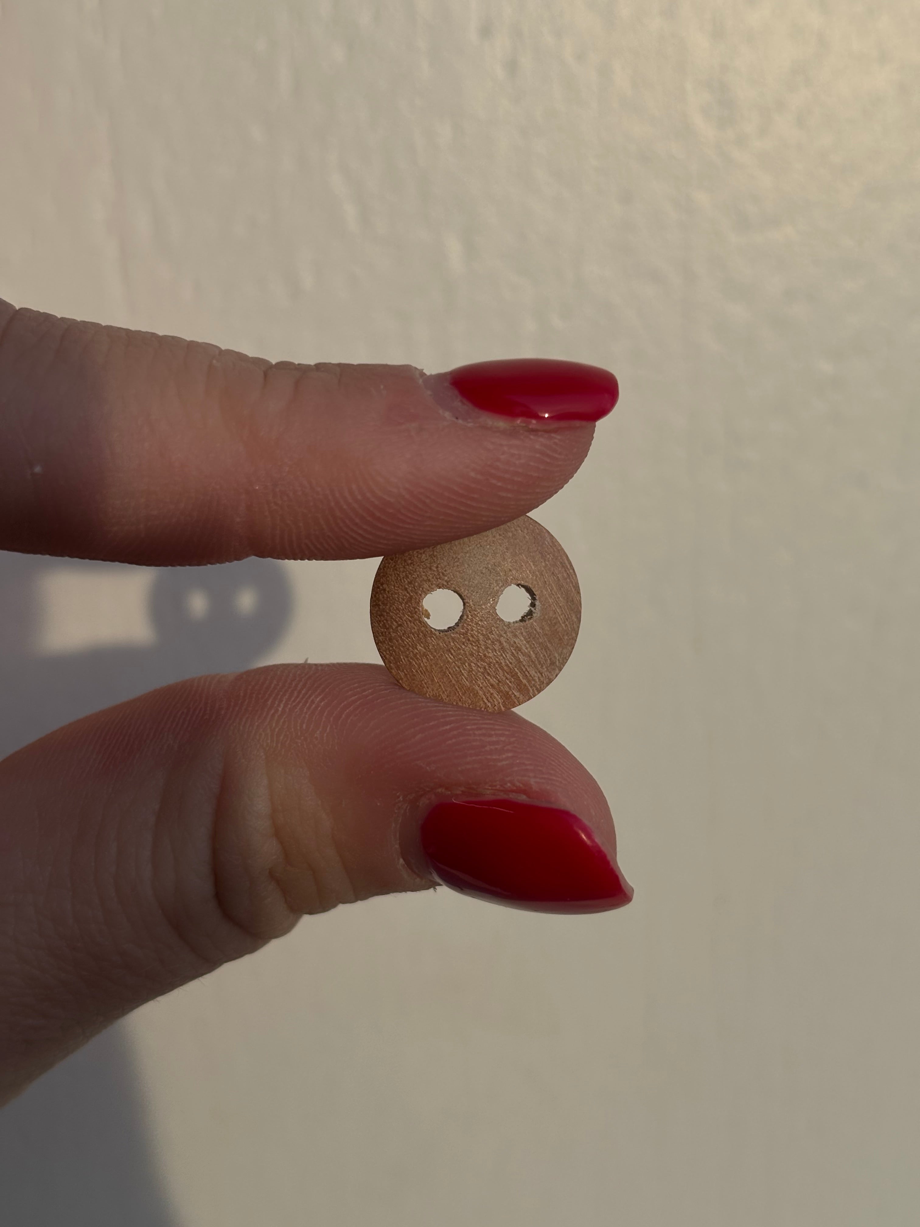 Ljósar viðartölur - tvær stærðir