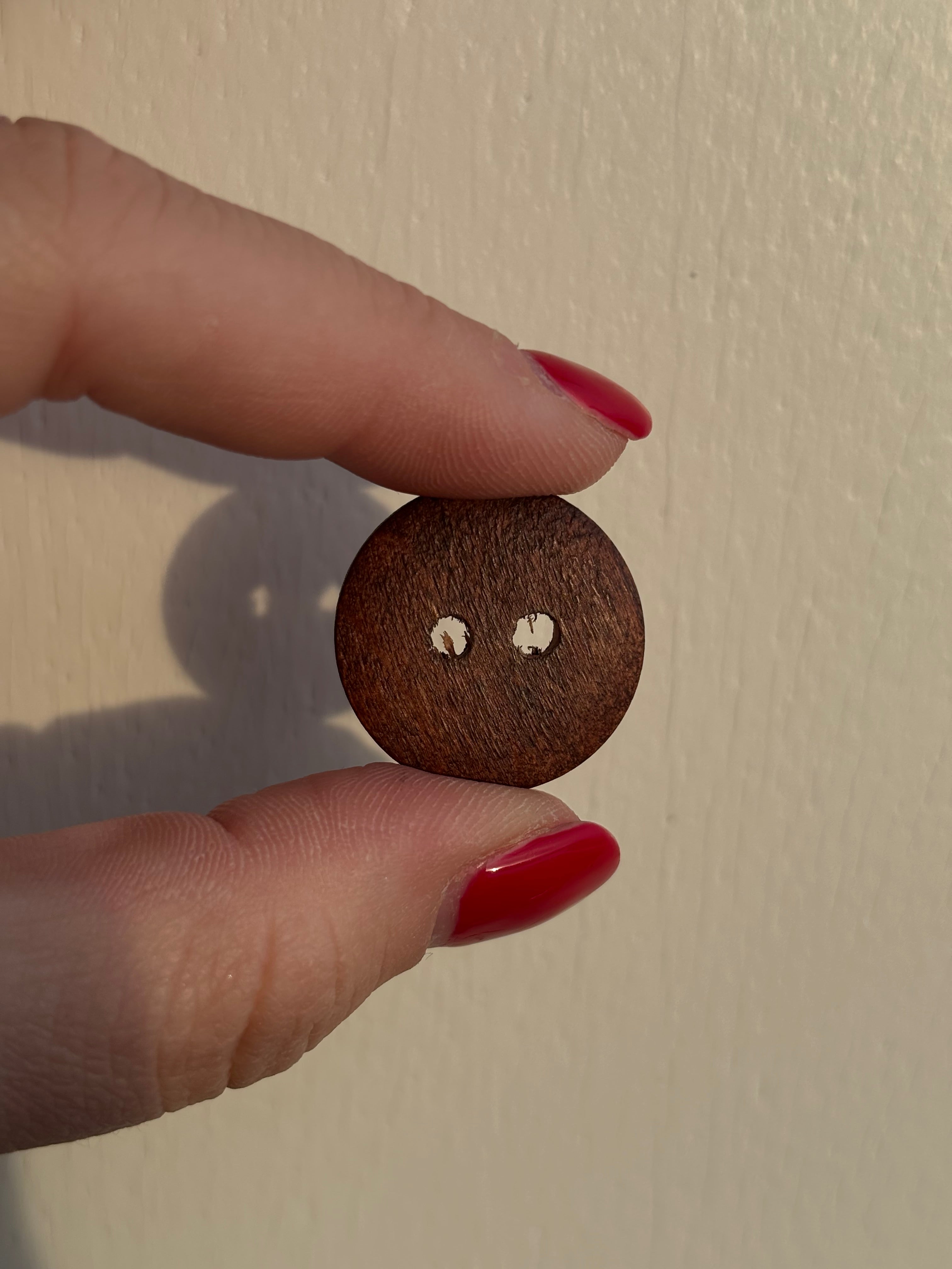 Dökkar viðartölur - tvær stærðir